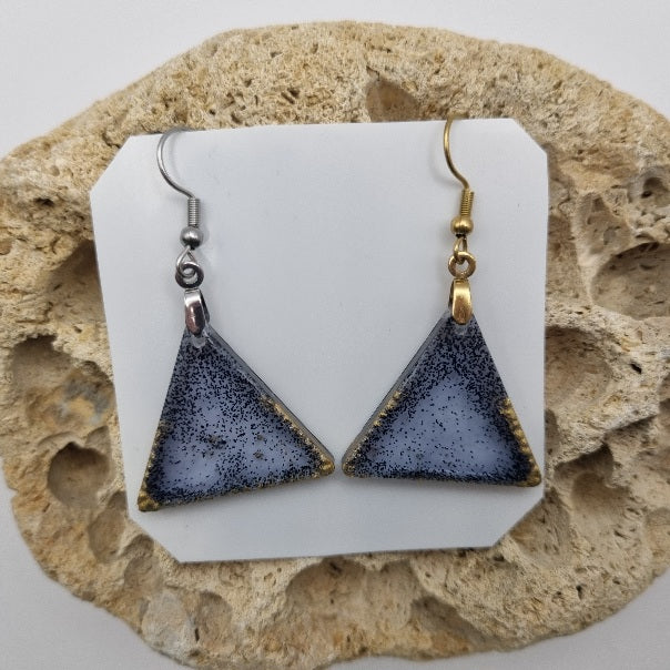 Pendientes Montaña Translúcidos, Diseños Únicos!