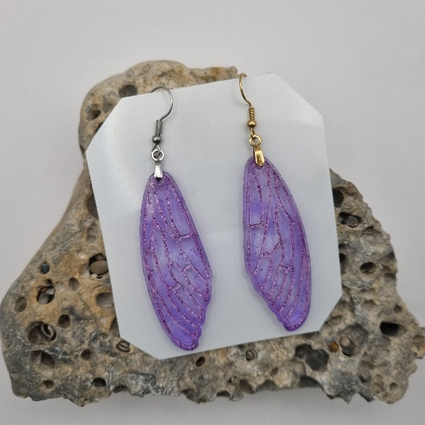 Pendientes Alas de Mariposa Grande de la Suerte, Diseños Únicos!