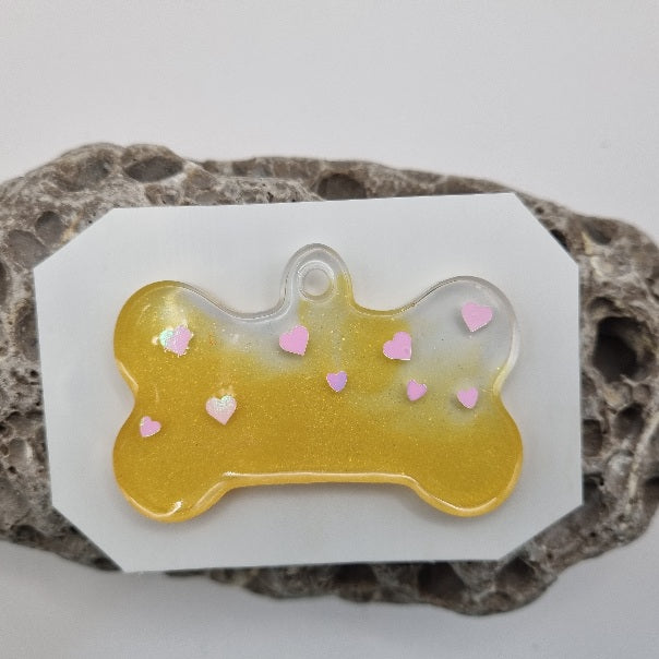 Colgantes ID con Corazones para Mascotas. Personalizados, Diseños Únicos!