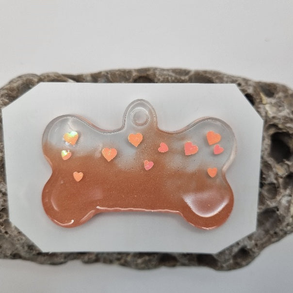 Colgantes ID con Corazones para Mascotas. Personalizados, Diseños Únicos!