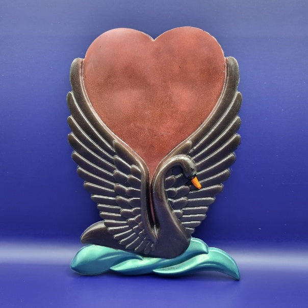 Escultura de Cisne con Alas Personalizable, Diseños Únicos!