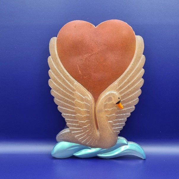 Escultura de Cisne con Alas Personalizable, Diseños Únicos!