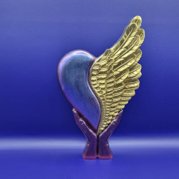 Escultura de Corazón con Alas, Diseños Únicos!