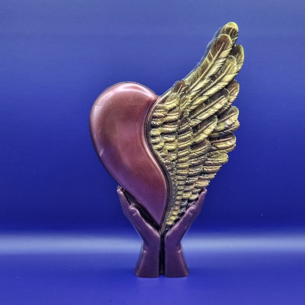 Escultura de Corazón con Alas, Diseños Únicos!