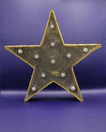 Estrella Decorativa y Función de Lámpara, Diseños Únicos!