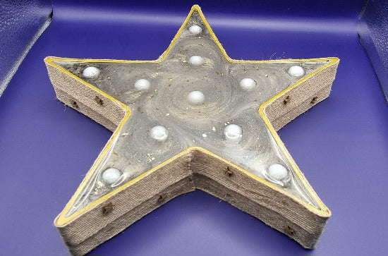 Estrella Decorativa y Función de Lámpara, Diseños Únicos!