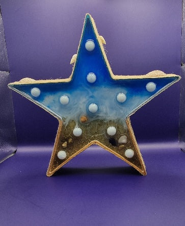 Estrella Decorativa y Función de Lámpara, Diseños Únicos!