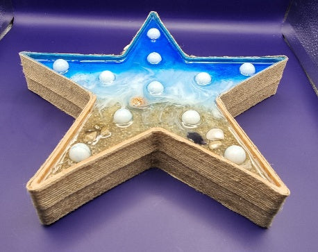 Estrella Decorativa y Función de Lámpara, Diseños Únicos!