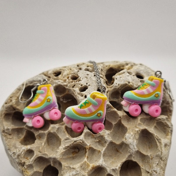 Pendientes y/o Collar Patines