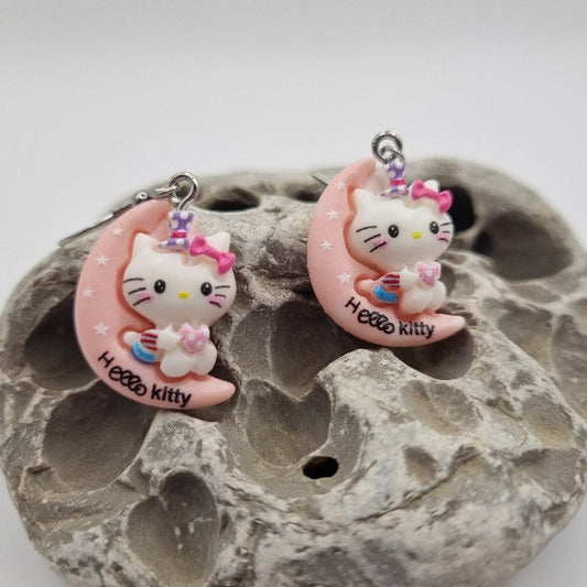 Pendientes Hello Kitty en Luna Rosa