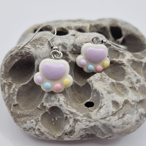 Pendientes Huella de Perro/Gato
