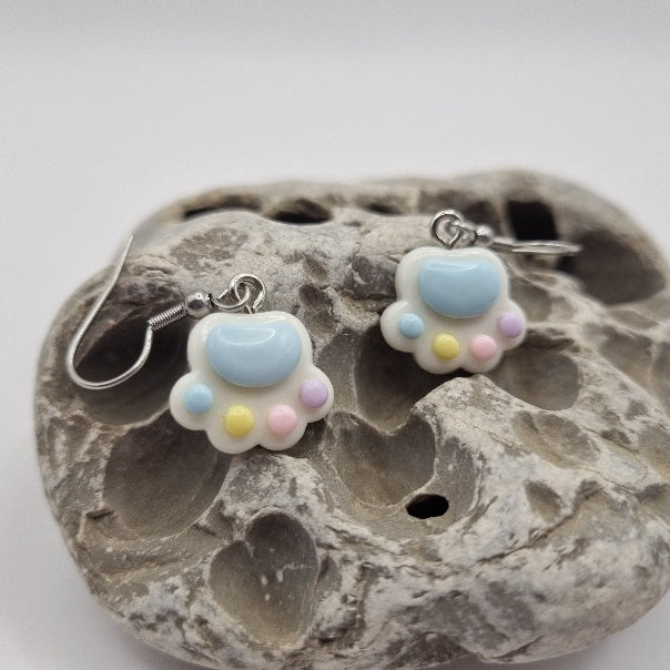 Pendientes Huella de Perro/Gato