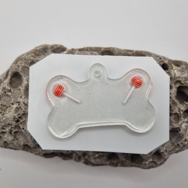 Colgantes ID con 2 Chupa chups para Mascotas. Personalizados, Diseños Únicos!