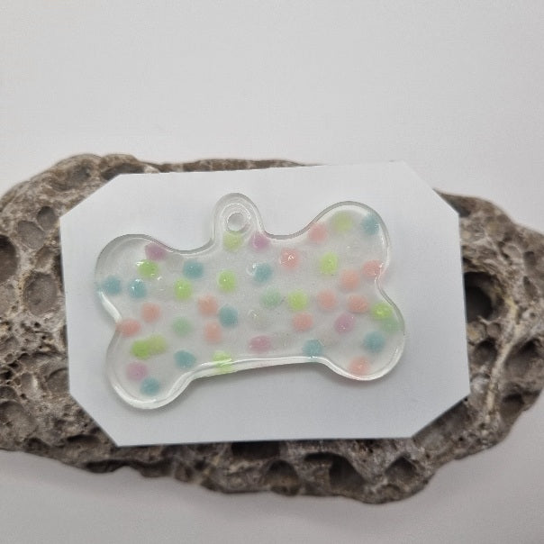 Colgantes ID Arcoíris y Brilla en la Oscuridad para Mascotas. Personalizados, Diseños Únicos!