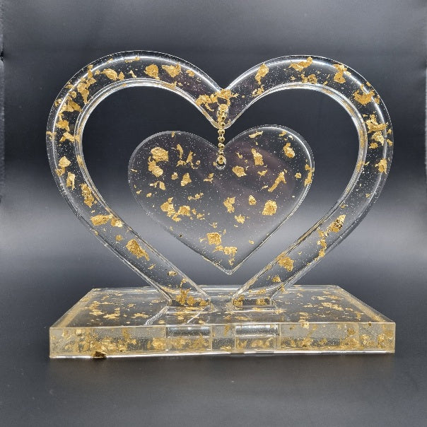 Escultura de Corazones Personalizable, Diseños Únicos!
