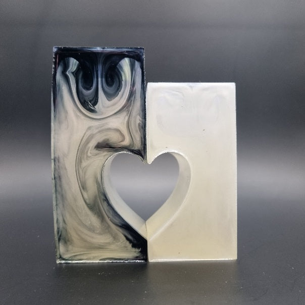 Pack 2 Porta Velas que Unidos Forman un Corazón, Diseños Únicos!