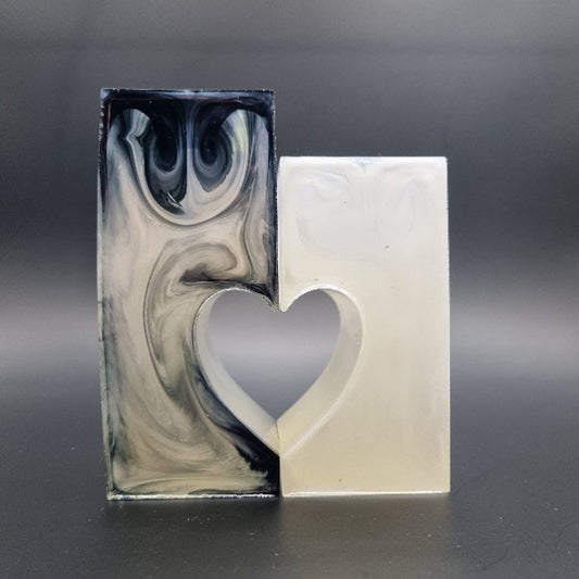 Pack 2 Porta Velas que Unidos Forman un Corazón, Diseños Únicos!