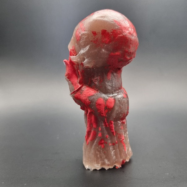 Escultura de Calavera en Mano, Diseños Únicos!