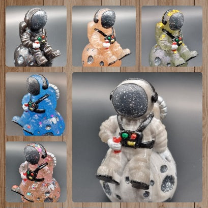 Escultura 3D de Astronauta en la Luna, Diseños Únicos!