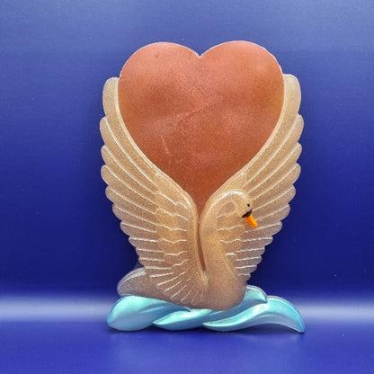Escultura de Cisne con Alas Personalizable, Diseños Únicos!