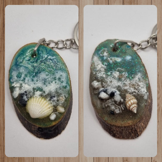 Llavero Unión del Mar y la Montaña, Diseños Únicos!