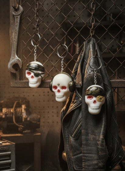 Llaveros Calavera Varios Modelos, Diseños Únicos