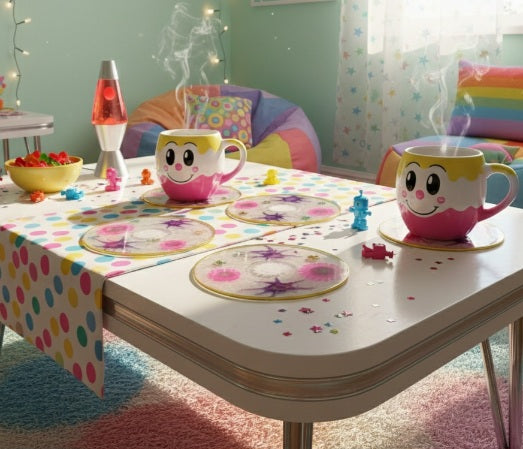 Pack 6 Posa Vasos Divertidos, Diseños Únicos!