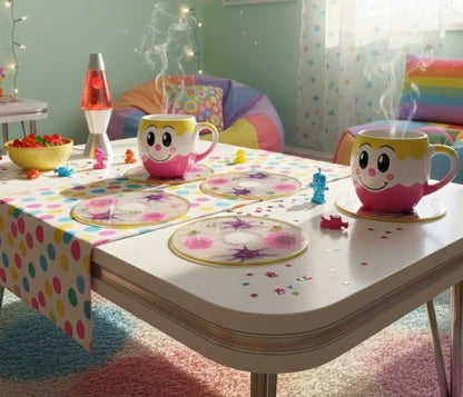 Pack 6 Posa Vasos Divertidos, Diseños Únicos!