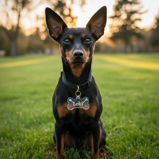 Colgantes ID con 2 Chupa chups, Varios Colores para Mascotas. Personalizados, Diseños Únicos!