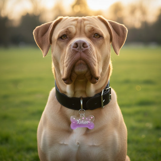 Colgantes ID con Corazones, Varios Colores para Mascotas. Personalizados, Diseños Únicos!